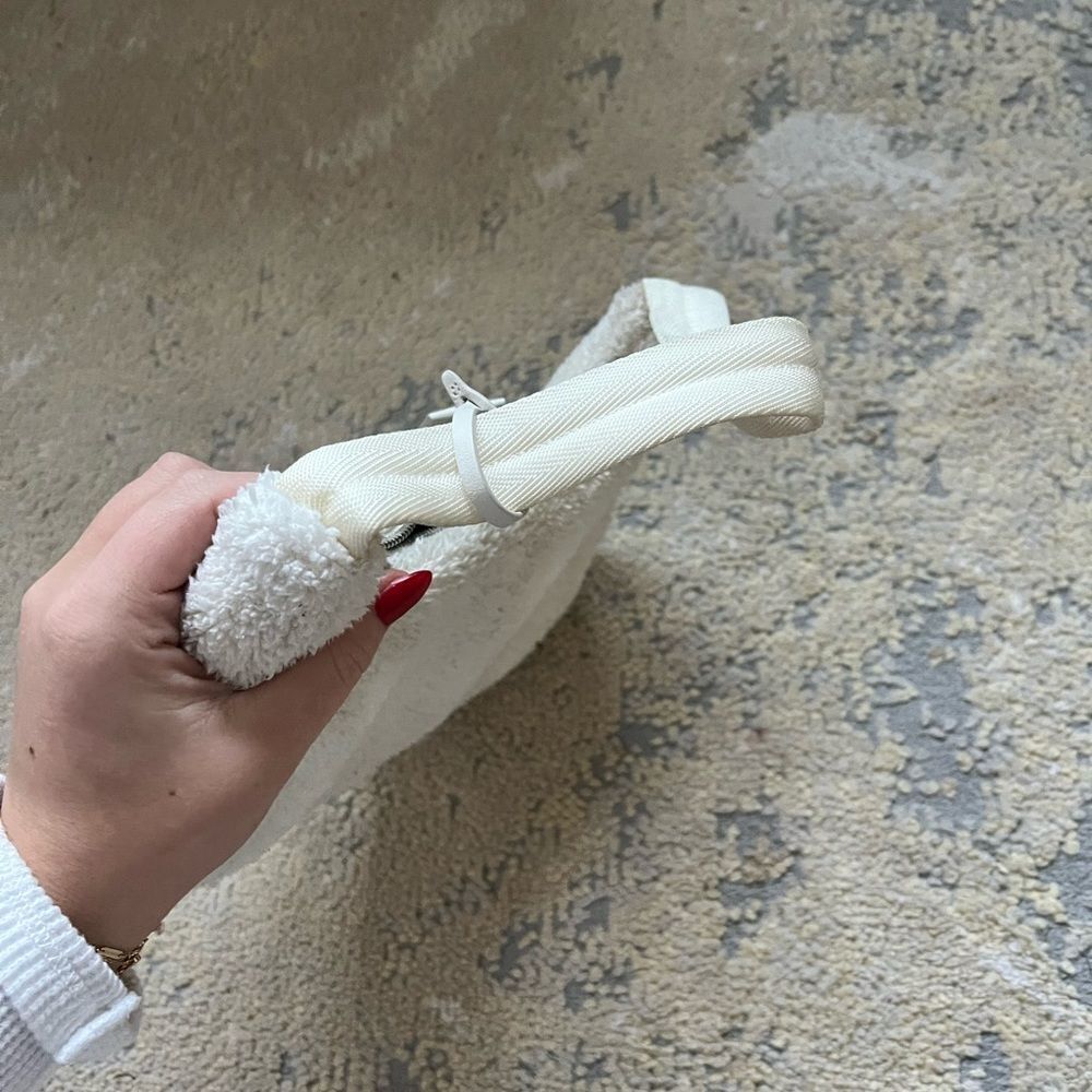 White Prada Re-Edition 2000 Terry Mini-Bag - image 2